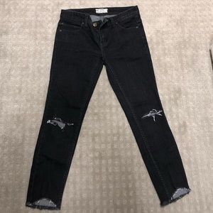 Black free people jeans